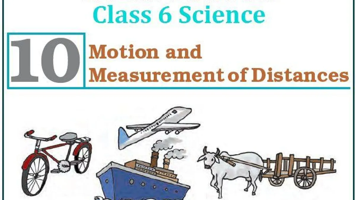 Class 6 Science Motion and Measurement of Distances